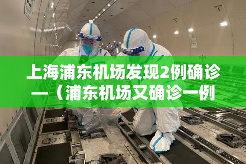 上海浦东机场发现2例确诊—(浦东机场又确诊一例) 上海浦东机场发现2例确诊—(浦东机场又确诊一例)