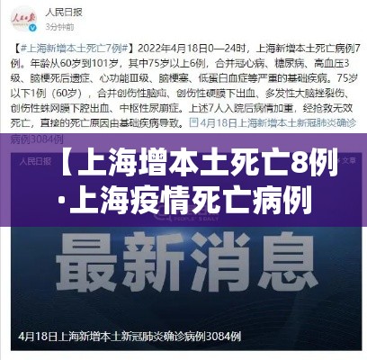 【上海增本土死亡8例·上海疫情死亡病例】 【上海增本土死亡8例·上海疫情死亡病例】