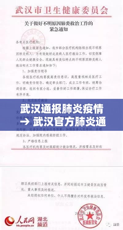 武汉通报肺炎疫情 → 武汉官方肺炎通报 武汉通报肺炎疫情 → 武汉官方肺炎通报