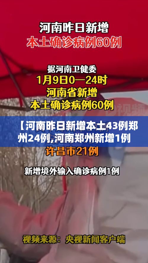 【河南昨日新增本土43例郑州24例,河南郑州新增1例确诊】 【河南昨日新增本土43例郑州24例,河南郑州新增1例确诊】