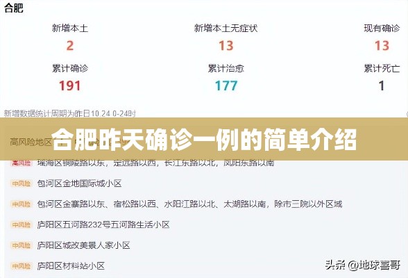 合肥昨天确诊一例的简单介绍 合肥昨天确诊一例的简单介绍