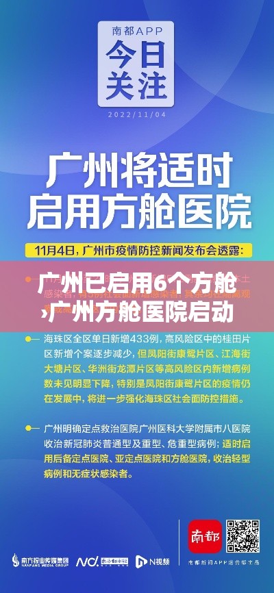 广州已启用6个方舱›广州方舱医院启动预案 广州已启用6个方舱›广州方舱医院启动预案