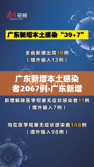 广东新增本土感染者2067例›广东新增本土确诊病例19例 广东新增本土感染者2067例›广东新增本土确诊病例19例