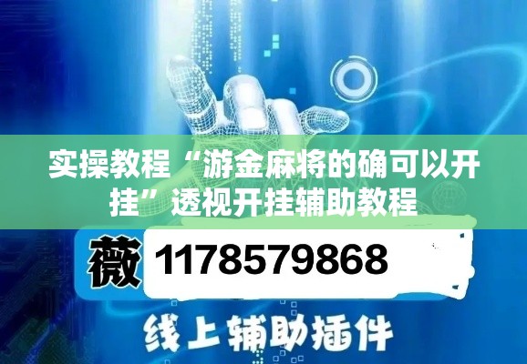 实操教程“游金麻将的确可以开挂”透视开挂辅助教程