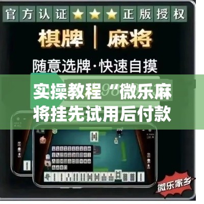 实操教程“微乐麻将挂先试用后付款”(透视挂)辅助透视教程