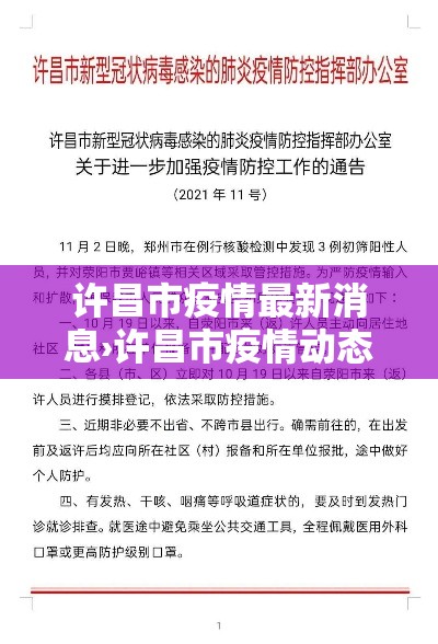 许昌市疫情最新消息›许昌市疫情动态 许昌市疫情最新消息›许昌市疫情动态