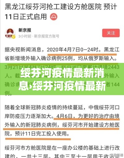 绥芬河疫情最新消息›绥芬河疫情最新消息今天 绥芬河疫情最新消息›绥芬河疫情最新消息今天