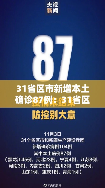 31省区市新增本土确诊87例:31省区市新增确诊103例 本土94例 31省区市新增本土确诊87例:31省区市新增确诊103例 本土94例