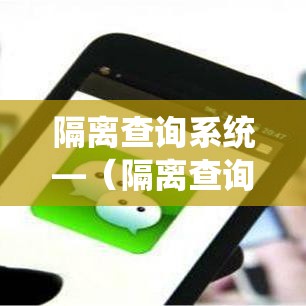 隔离查询系统—(隔离查询本地宝) 隔离查询系统—(隔离查询本地宝)