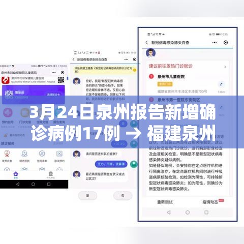 3月24日泉州报告新增确诊病例17例 → 福建泉州公布昨日新增5名确诊病例活动轨迹