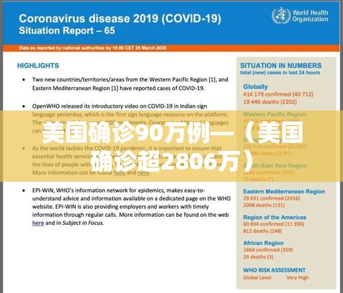 美国确诊90万例—(美国确诊超2806万) 美国确诊90万例—(美国确诊超2806万)
