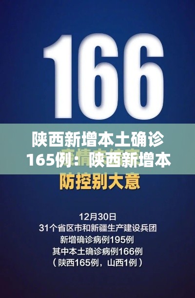 陕西新增本土确诊165例:陕西新增本土确诊165例是哪里的 陕西新增本土确诊165例:陕西新增本土确诊165例是哪里的