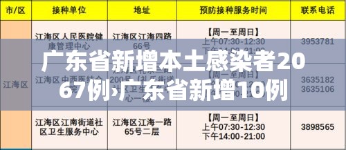 广东省新增本土感染者2067例›广东省新增10例 广东省新增本土感染者2067例›广东省新增10例