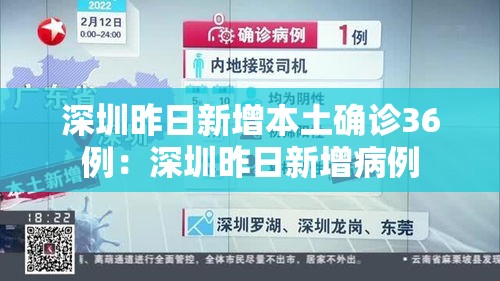 深圳昨日新增本土确诊36例：深圳昨日新增病例