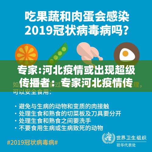 专家:河北疫情或出现超级传播者：专家河北疫情传播较快但整体可控