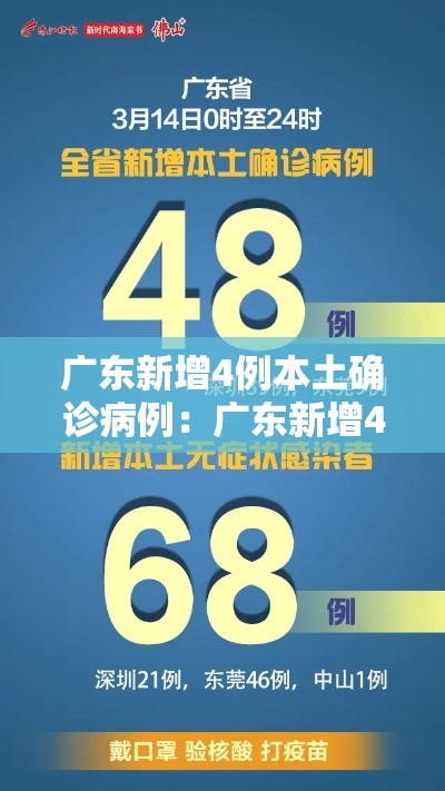 广东新增4例本土确诊病例:广东新增4例本土确诊病例分布 广东新增4例本土确诊病例:广东新增4例本土确诊病例分布
