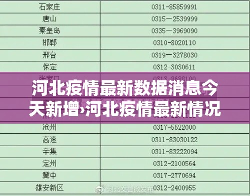 河北疫情最新数据消息今天新增›河北疫情最新情况今日新增